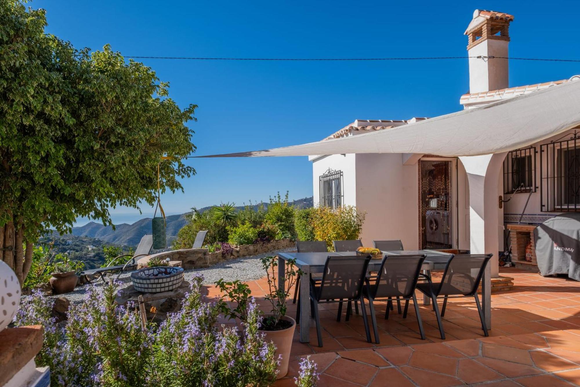 Casa La Siesta Villa With Magical View Own Pool مالقة المظهر الخارجي الصورة